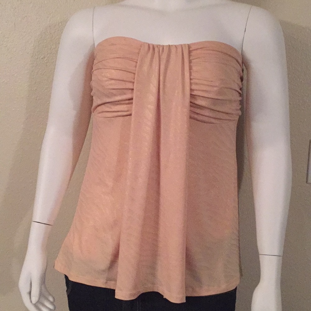 Sleeveless top with sparkly zebra print.